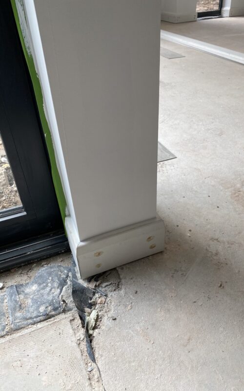 Skirting board Installed by Revitalise Interiors LTD
