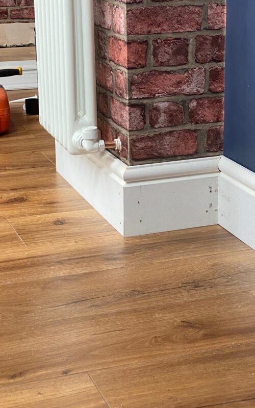 Torus skirting board.