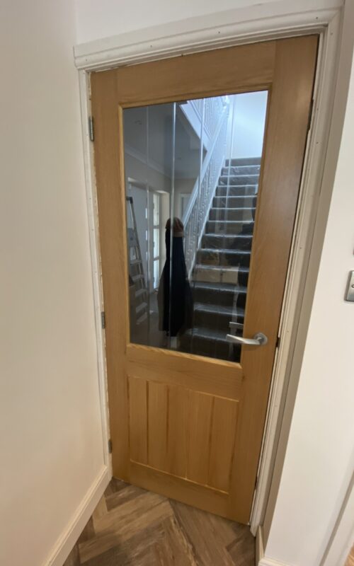 Glazed Oak Door